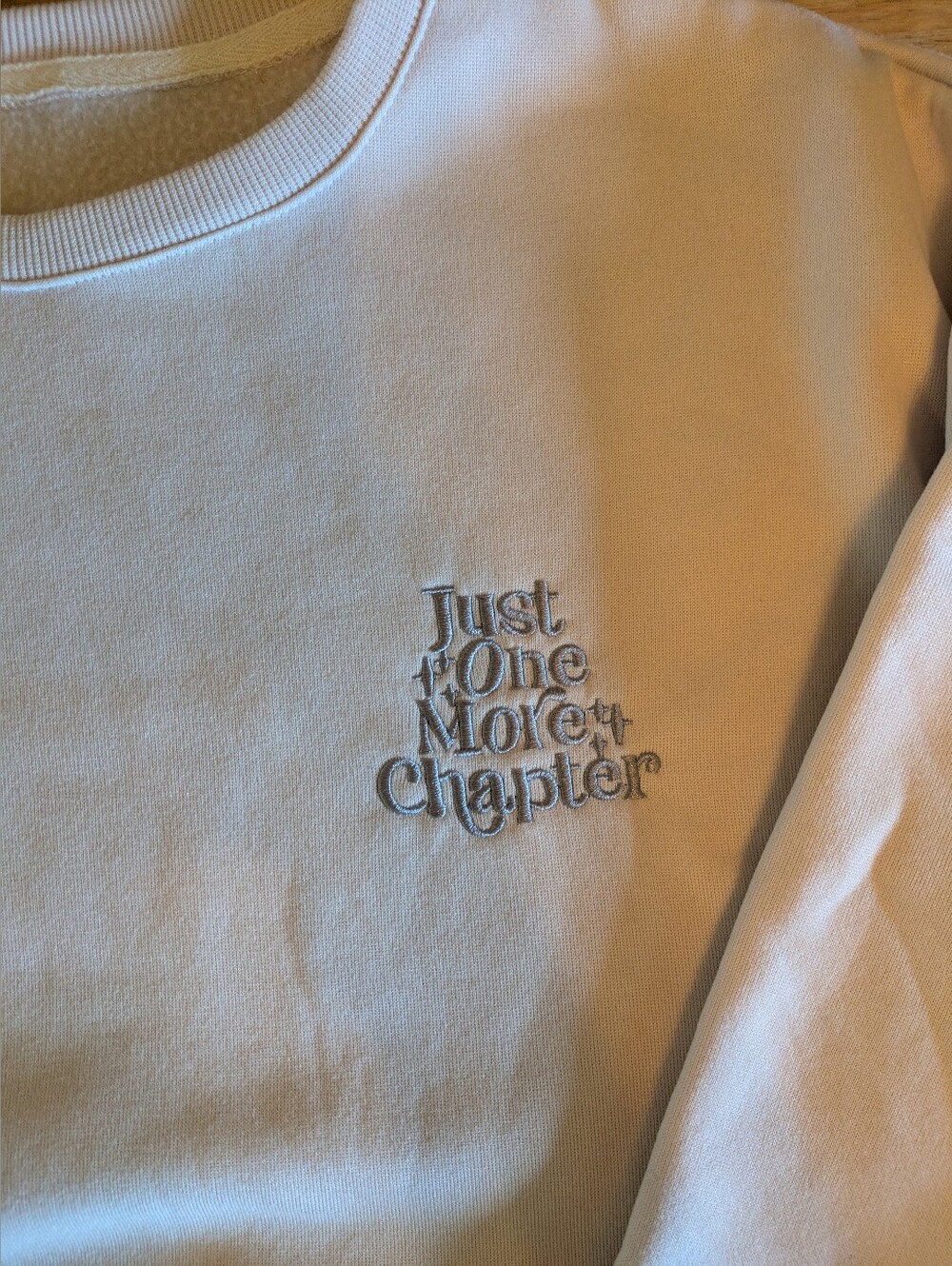 Just One More Chapter Crewneck